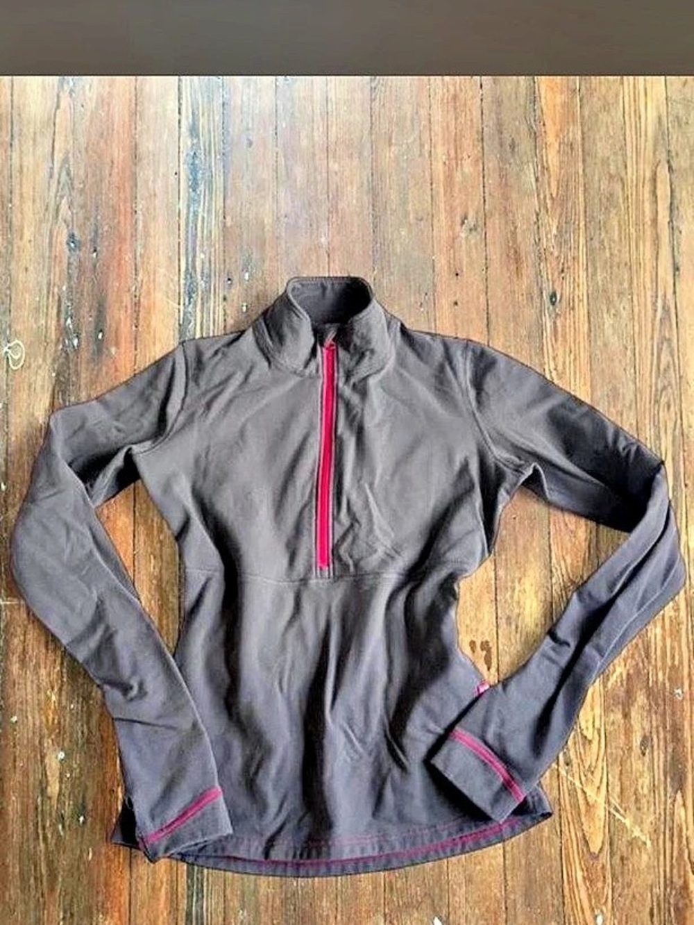 Gym Gray Long Sleeve Pullover